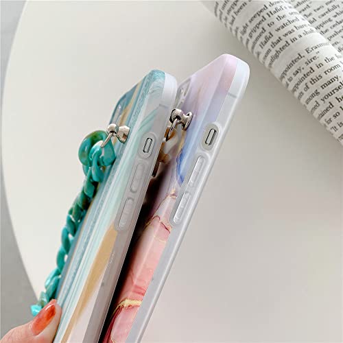 Coque de protection silicone mat effet marbre iPhone XR