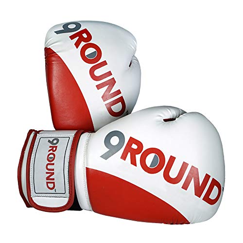 Sunny Days Entertainment 9Round Fitness Boxing Gloves for Men and Women | Heavy Bag Workout Gloves - Red (320212)