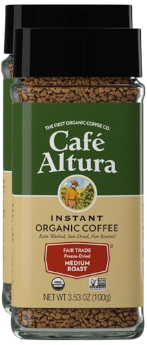 Cafe Altura Instant Organic Coffee Medium Roast