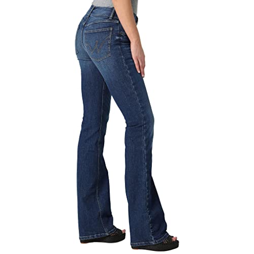 Wrangler Women's Mid Rise Essential Bootcut Jeans2