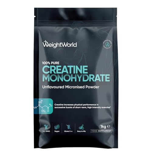 Creatine Monohydrate Powder 1kg - 10+ Months Supply - 330 Servings
