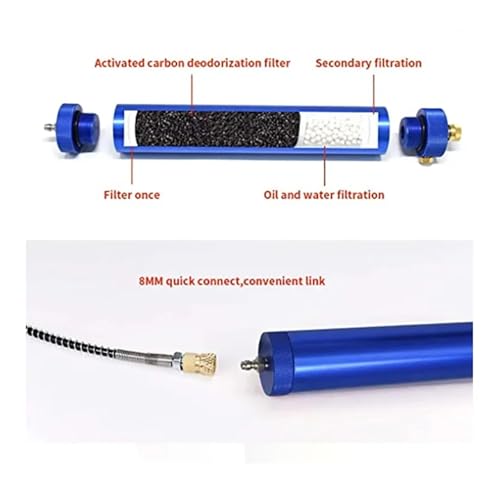 Compresseur air 300 bars jaune pour sorties plongée nature - 4