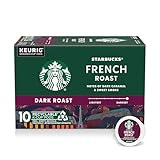 Starbucks French Roast, K-Cup for Keurig Brewers, 10 Count