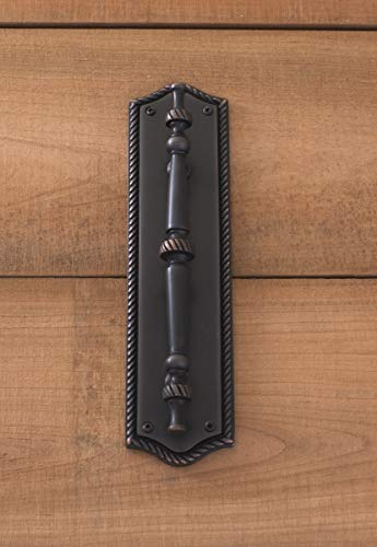 Buy 1 get 1 🔥 BRASS Accents A06-P0251-613VB Trafalgar Pull Plate, 2-3/4 in x 11 in, Venetian Bronze