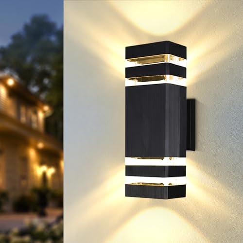 CHENBEN Outdoor Wall Lights Mains Powered IP65 Front Door Lights,...