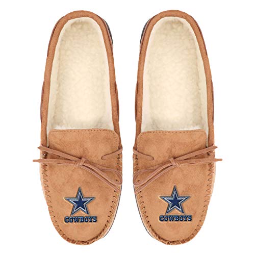 Foco SLPNF13MOC Dallas Cowboys Nfl Mens Team Logo Moccasin Slippers thumb #7