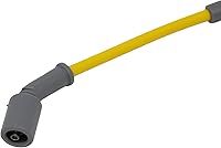 Vista 4 de AIP Electronics Dragon Fire Performance - Juego de cables de bujía de ajuste directo, color amarillo, 10.5 pulgadas, 0.335 in, compatible con Buick