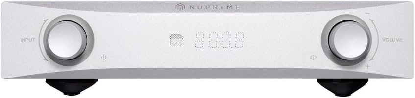 NuPrime IDA-8 Ultra Low Noise Class A+D Integrated Amplifier with DAC and Hi-Res Bluetooth Streaming -SILVER