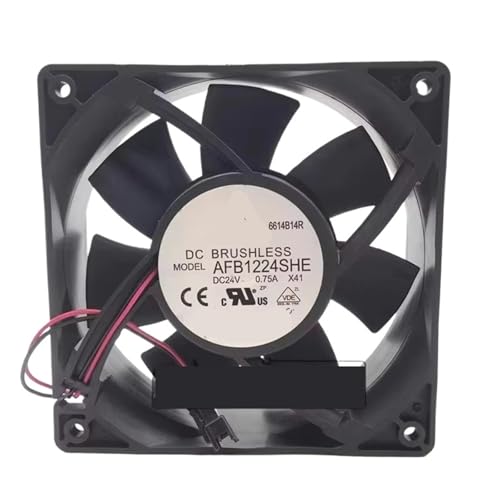 Ventilateur de refroidissement 24V AFB1224SHE 12cm pour atelier et projets d'aération DIY