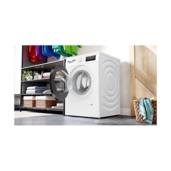 Bosch WUU28T48 Serie 6 Waschmaschine, 8 kg, 1400 UpM, ActiveWater Plus maximale Energie- und Wasserersparnis, EcoSilence Drive Leiser und Effizienter Motor, SpeedPerfect – Bild 5