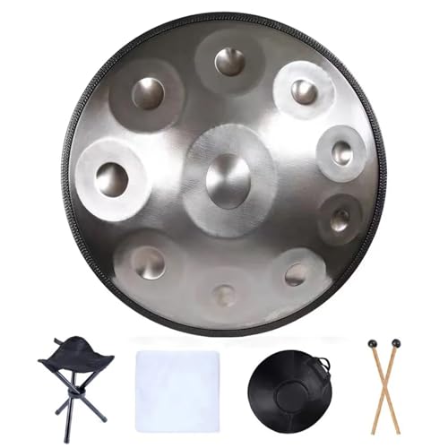 Hand Pan Drum 22 pulgadas 10 notas D menor miniatura 5