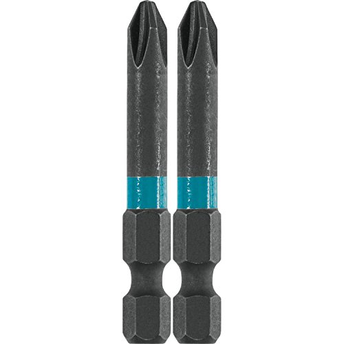 Makita A-96659 Impactx 2 Phillips 2″ Power Bit, 2 Pack #TOP7
