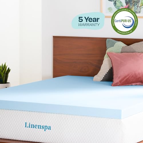 Linenspa LS30QQ30GT Memory Foam Mattress Topper thumb #5