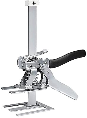 FAEIO Jack Wall Tile Leveler Labor Saving Arm Multifunctional All Steel Ceramic Wall Tile Height Adjustment Lifter Slab Lifter Cabinet Jack (Color : 29cm 2pcs)