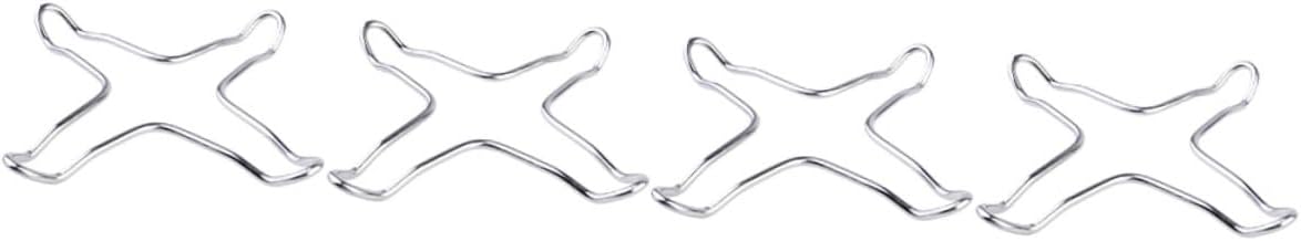 4pcs Non-slip Stove Racks for Gas Burner Wok Rings for Pots and Pans Essential Kitchen Brackets for Cooking Compatible with Various Cookware