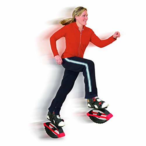 Image of Geospace Air Kicks Bouncing Running Boots - Use for Zumba, Exercise, Workout, Running or Fun Indoor & Outdoor All Season Active Play