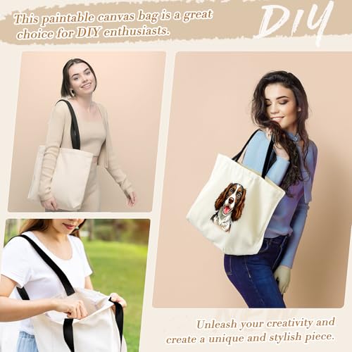Sac de courses en tissu à grand fond idéal pour vos journées marché et DIY - 6
