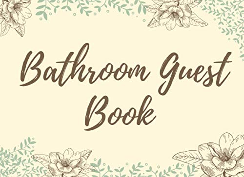 Bathroom Guest Book: Log Book Funny House Warming Gift image 2
