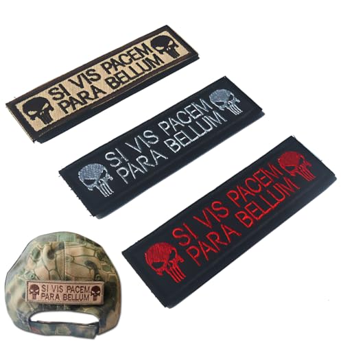 BCHKO 3 parches bordados para el brazo para ropa, mochilas, gorras de béisbol, chalecos uniformes, arneses para perros