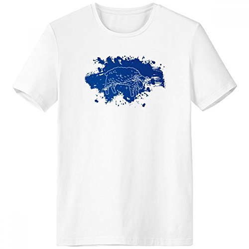 T-shirt sport homme Bélier blanc XXL respirant et sans étiquette