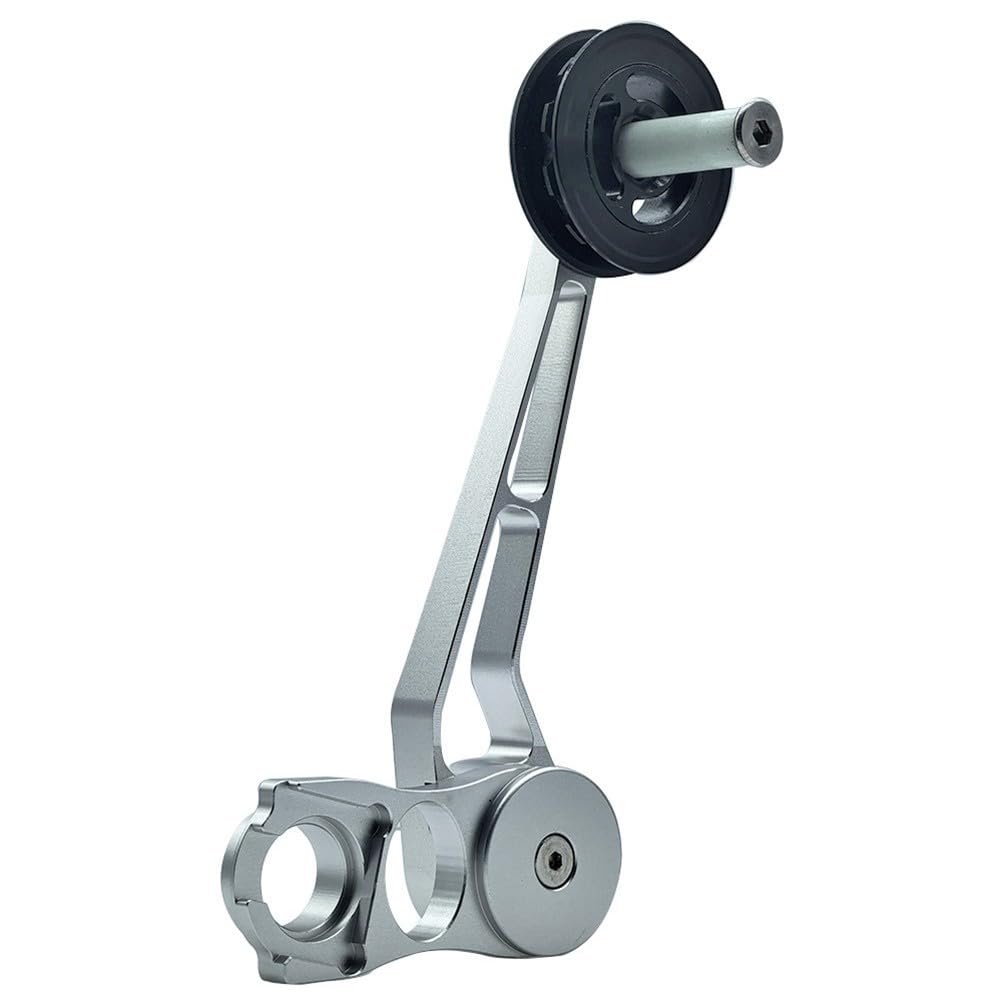 Napinacz łańcucha z pojedynczą prędkością do rowerów składanych Brompton Cline/Pline – stop aluminium, otwór montażowy 17,6 mm, nylonowe koło prowadzące 11T, kompatybilne z 3/4/5/6/7
