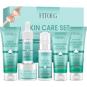 Teen Woman Gifts,Skin Care,Skincare,Hydrate,Oil Control,Pore Shrinking,Anti-Allergy Facial Skin Care Routine Set Kit Products Gift for Teen Stocking Stuffers Girls Boys 10-12 16-18 &Women for All Skin