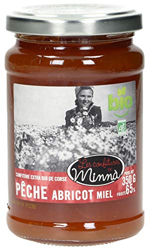 Les spécialités de Minna Confitures Pêche Abricot Miel 350 g Cover