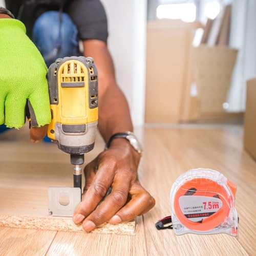 Cinta métrica UKCOCO 7.5 m durable y ligera miniatura 5