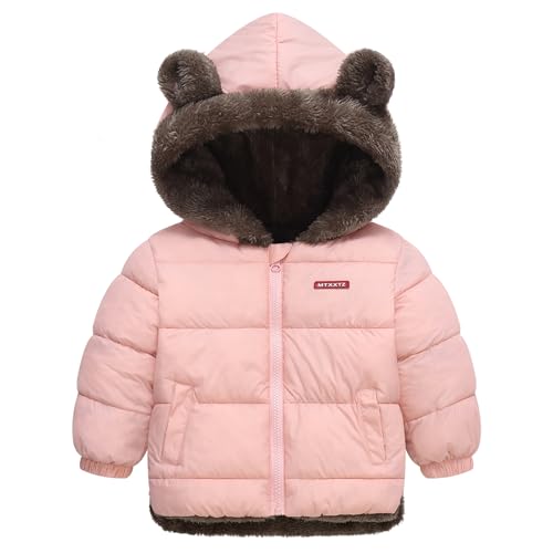 Image of Winter Coat For Baby Boys Girls Fleece Jacket Toddler Clothes