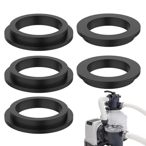 gifyym Sandfilter -Ring | Ersatz- -Ring Dichtung | L-Form -Ring für Poolfilter-Pumpe | Kompatibel mit In tex Sandfilterpumpen, Pool Teile & Zubehör