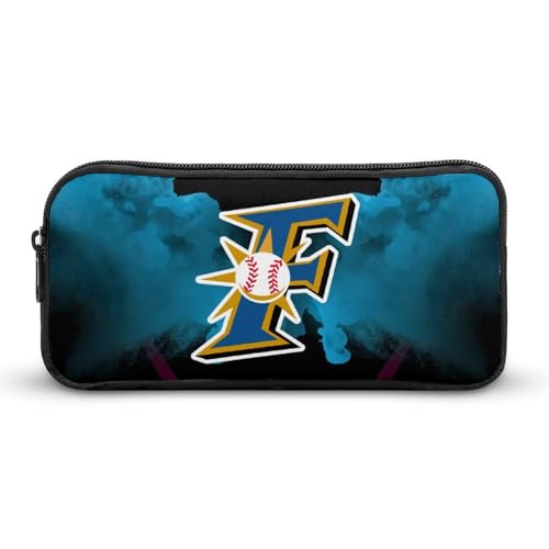 北海道日本ハムファイターズ文具ケース ペンケース 収納グッズ 筆箱 ペンバッグ 筆入れ 多機能 学用品収納 大容量軽量 伸縮性が良く、繰り返し使用可能 傷防止 防汚 掃除が簡単 いろいろな文房具を収納 オフィス小物 コスメバッグとして 男女兼用 携帯便利
