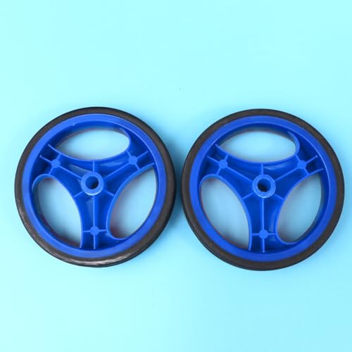 Ruedas de Entrenamiento para Bicicleta con Soporte Ajustable de 12 a 20 Pulgadas, Ruedas Auxiliares Silenciosas y con Luz Intermitente, Color Azul miniatura 4