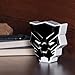 Marvel Black Panther LED Mood Light - Collectible Mask Lamp, White, 6 Inches Tall