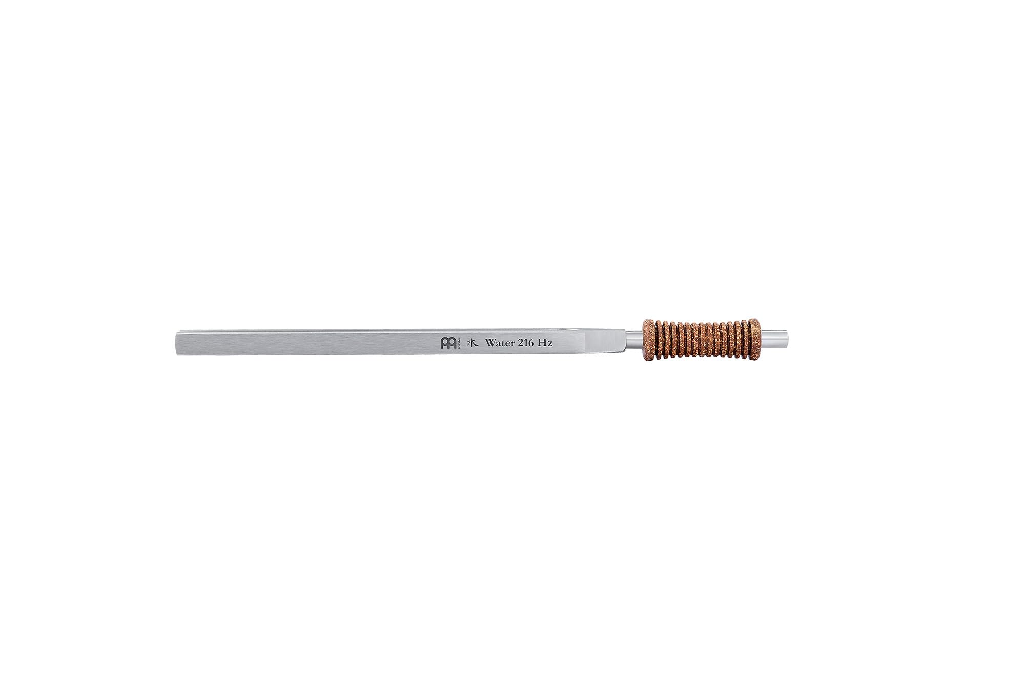 Sonic Energy TCM Therapie Stimmgabel, Element Wasser (TTF-TCM-WTR) | 216 Hz, 20,6 cm lang, 109 g, in Deutschland gefertigt, inkl. Hülle, vernickelter Stahl, Korkgriff