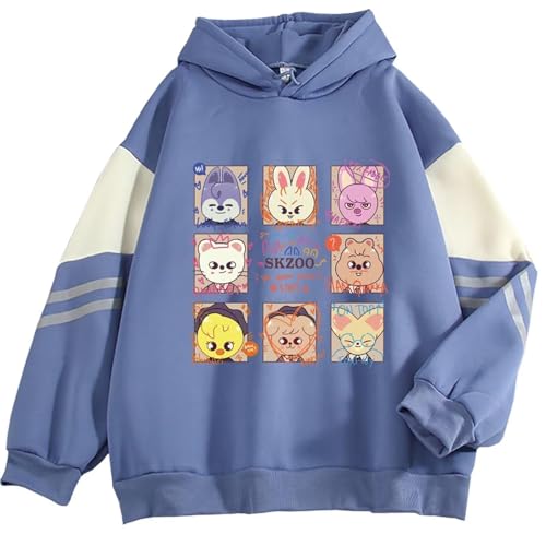 KPOP SKZ Hoodie NEW Album 5-Star Concert Sweater Hyujin Felix Jisung Sweatshirt for Women
