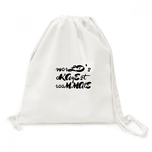 Sac à dos voyage toile Monde Okayest Roommate pour éviter les sacs lourds
