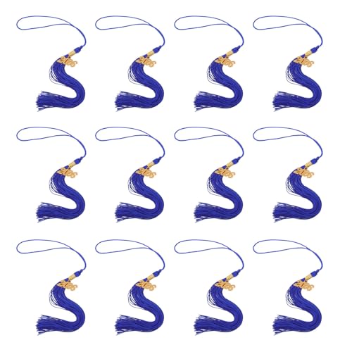 Recuerdos para birrete académico azul 2026 como regalo conmemorativo en paquete de 12 piezas 2