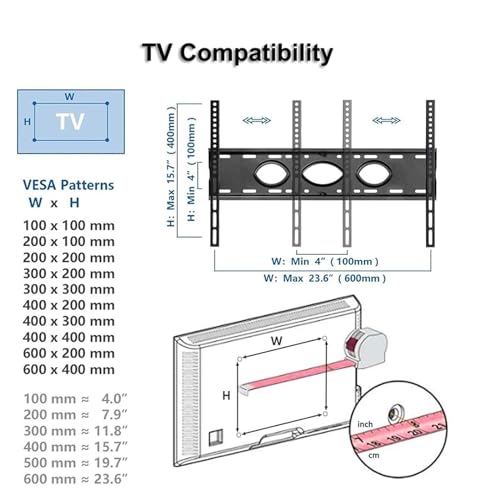 Soporte móvil para TV universal de 32-65 pulgadas miniatura 7