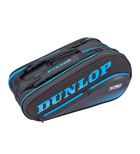 Dunlop Sports PSA 12 Squash Racket Bag, Blue/Black