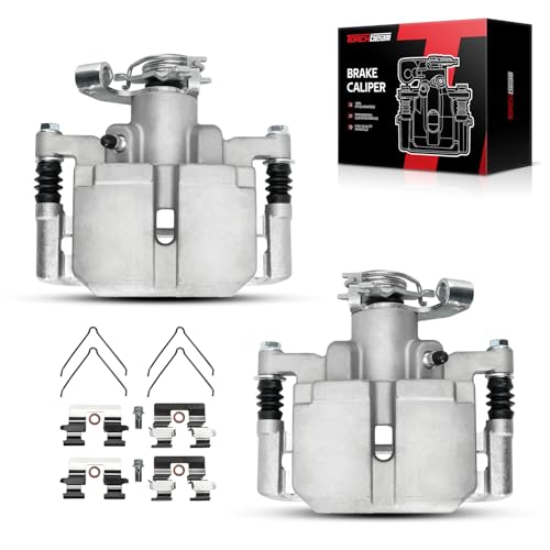 Image of Torchbeam Rear Brake Calipers Set for Dodge 2013-2016 Dart, Rear Left and Rear Right Calipers Replace # 18B5424+18B5425