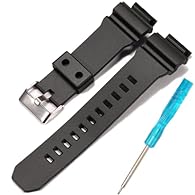 Natural high-quality resin strap, waterproof and sweatproof, durable and comfortable to wear Compatible with Casio GD-X6900 GB-X6900 model watch band,Not suitable for other models Before purchasing, please ensure that your watch model is listed in th...