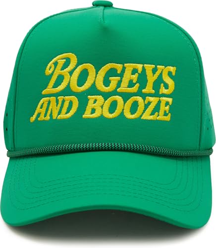 Image of Funky Junque Golf Trucker Hat | Lightweight Golf Trucker Rope Hat with Adjustable Snapback, Golf Course and Weekend Wear, Funny Golf Hats for Men and Women