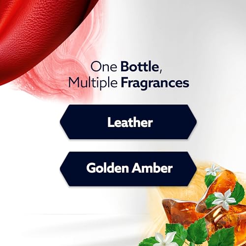 Glade PlugIns CustomScent Refills, Leather & Golden Amber, 5 Count - image 2