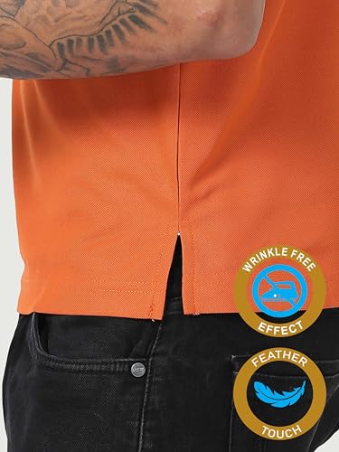 Image of STELLERS Men's Premium Regular Fit Polo T-Shirt's |Feather Touch Feel | Odour Resistant| Anti-Static| Wrinkle Free | Quick Dry | Stretchable | Lightweight | Sweat-Proof