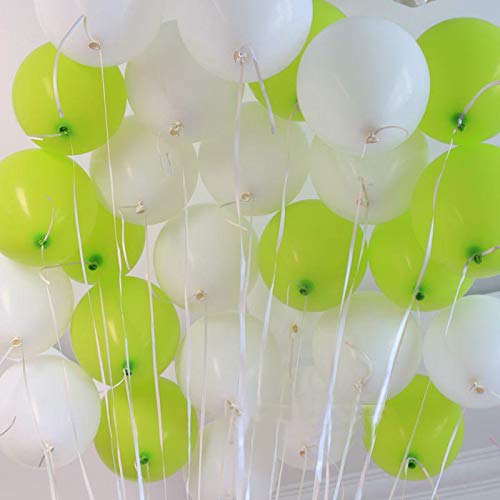Image of Lime Latex Balloons,12-Inch,Light Green(50 Pack)