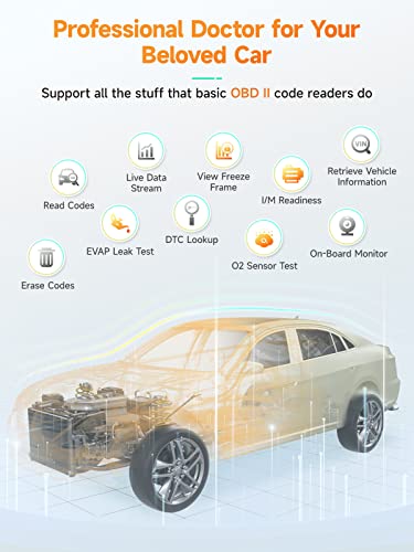 Ancel AD 410 Ad410 Enhanced Obd2 Scanner Vehicle Code Reader Check Engine Light Fault Reader Diagnostic Scan Tool Automotive Obd Ii Scanner Auto Code Scanner thumb #1