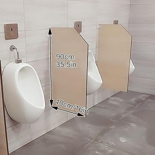 Divisore per orinatoio da uomo in PVC impermeabile per servizi igienici pubblici Bagno Stallo Divisore ideale per spazi pubblici