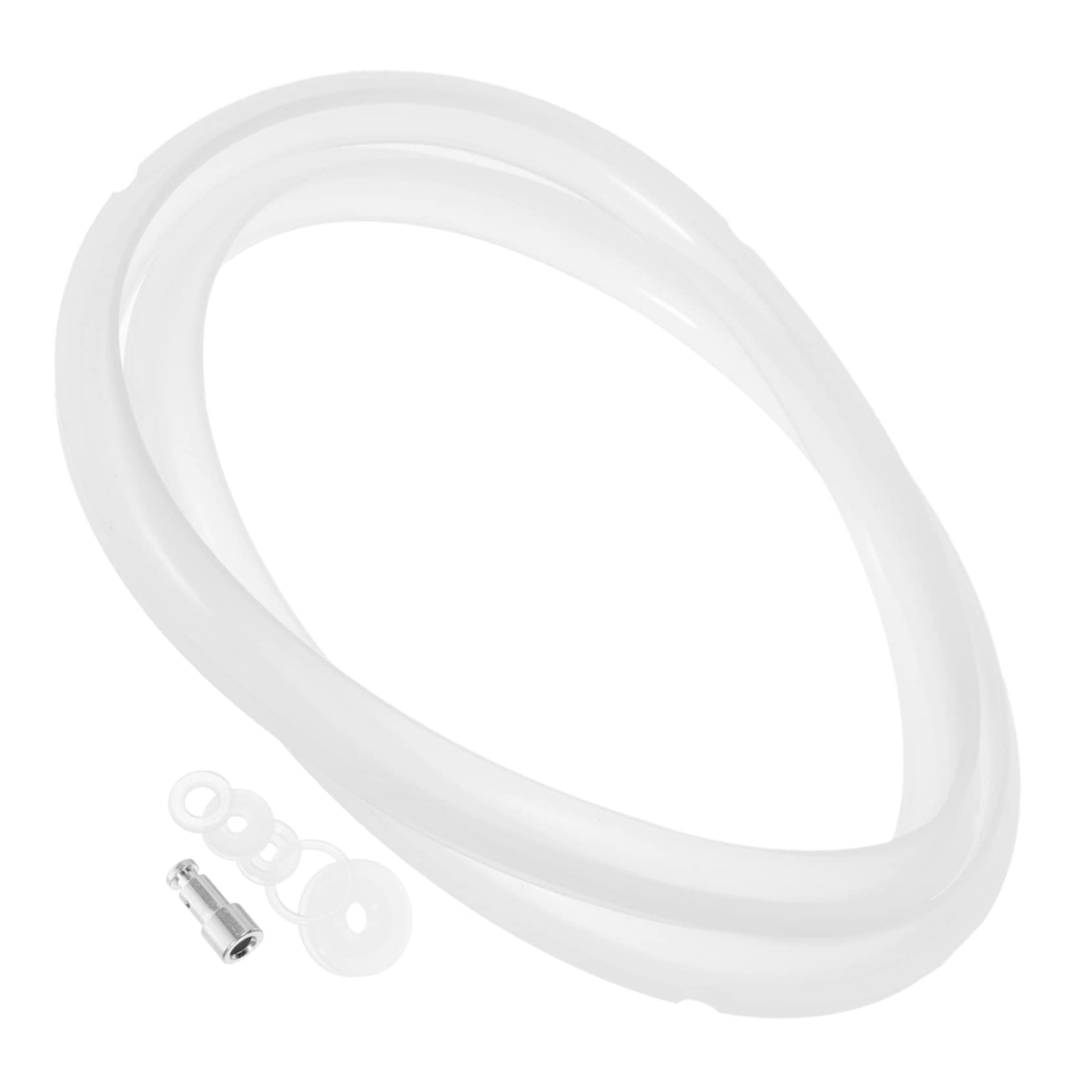 MUCKLILY 1Set Pressure Cooker Lid Liner Replacement Sealing Rings and Float Valve for Cookers Kitchen Tools