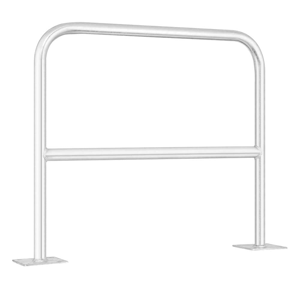 ROBUSTO BIGPACK 5x Wegesperre, Knieholm, fvz, aufdübeln, Stahl, Ø 4,2cm, 90x80cm, Art.-Nr. 609765 | Anlehnbügel | Fahrradanlehnbügel | Fahrradbügel