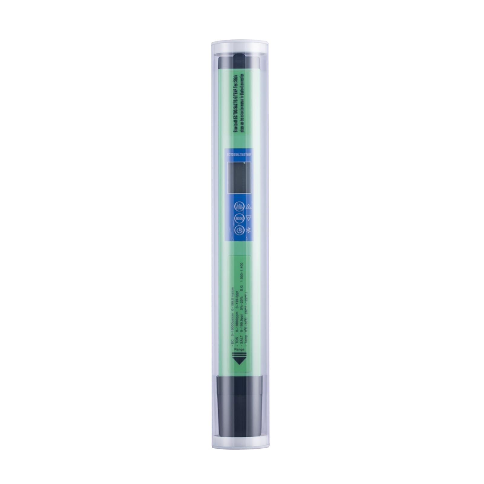 Ph Metre, Testeur numérique de qualité de l'eau salée, compteur de salinité de température for Aquarium, nutriments hydroponiques, étang à poissons Koi pour l'eau salée, bain à remous, spa, piscine